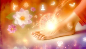 tingling foot spiritual significance
