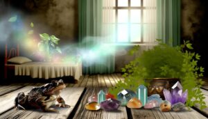 toad symbolism in home