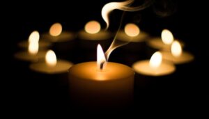transcendence through candle extinguishing