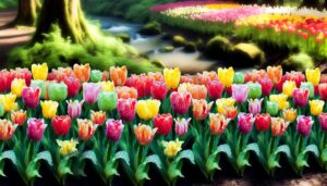 tulips symbolize love and renewal