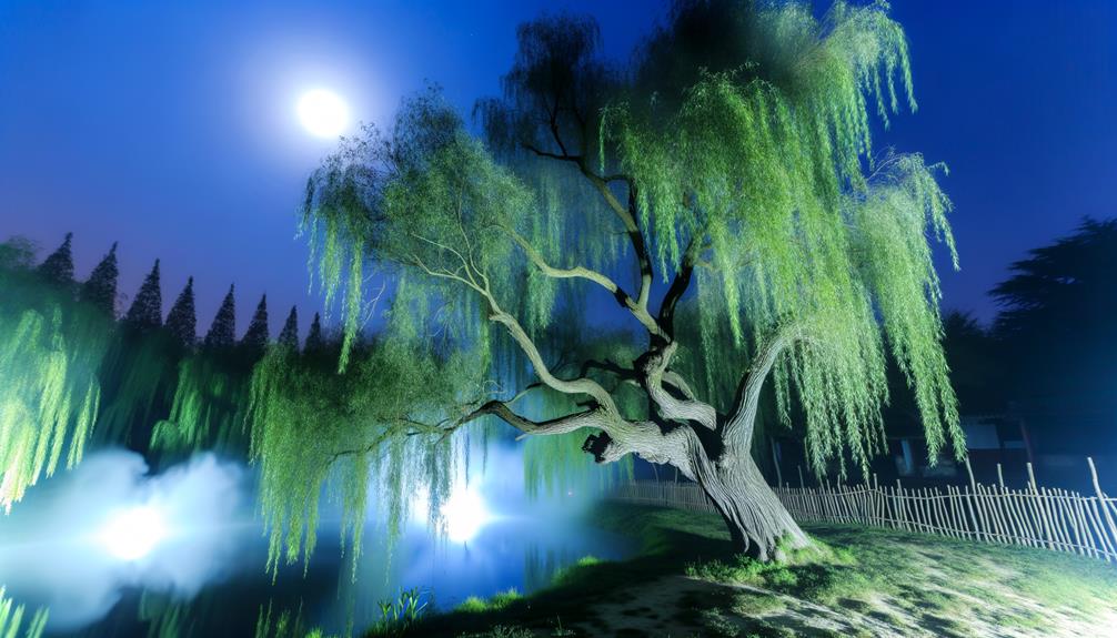 willow symbolism in mythology