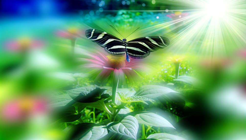 zebra longwing butterfly symbolism